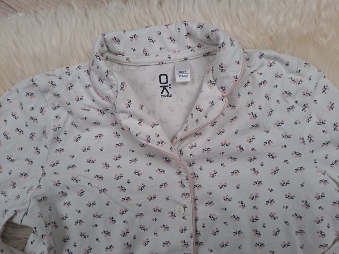 Lot de 2 pyjamas longs Okaidi et Petit Bateau taille 6 ans - photo numéro 5