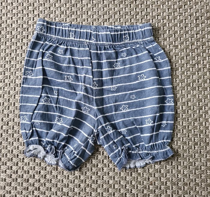 Ensemble T-shirt sans manches et short "marin" - 9 mois - photo numéro 8