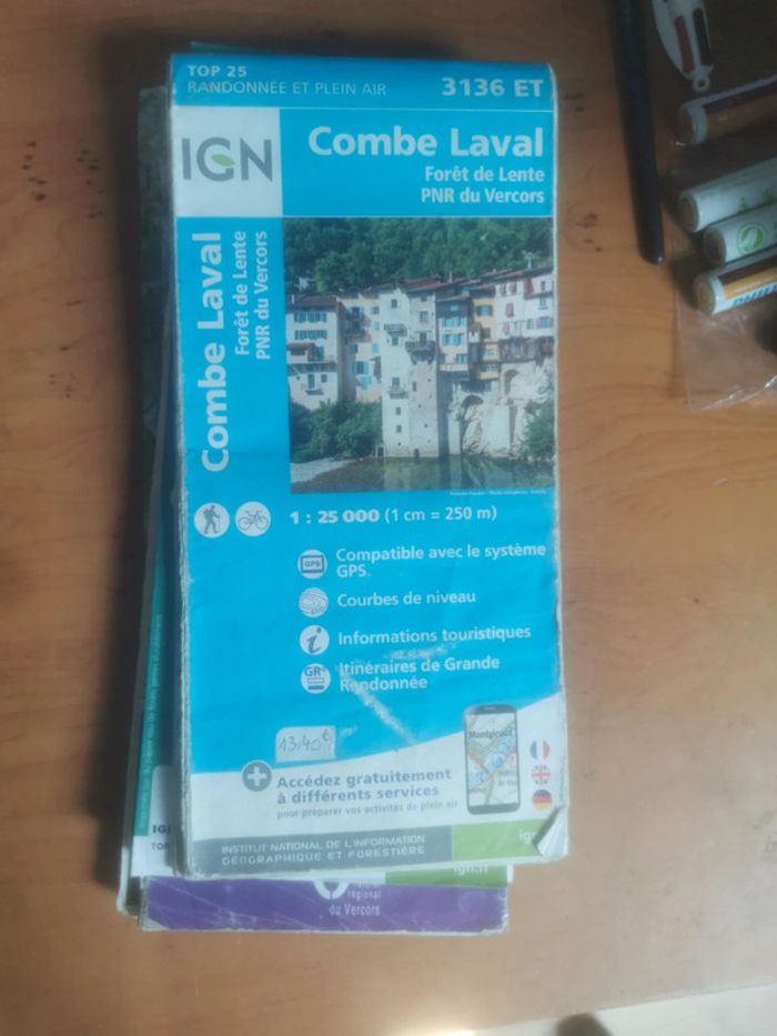 Lot de carte ign - photo numéro 7