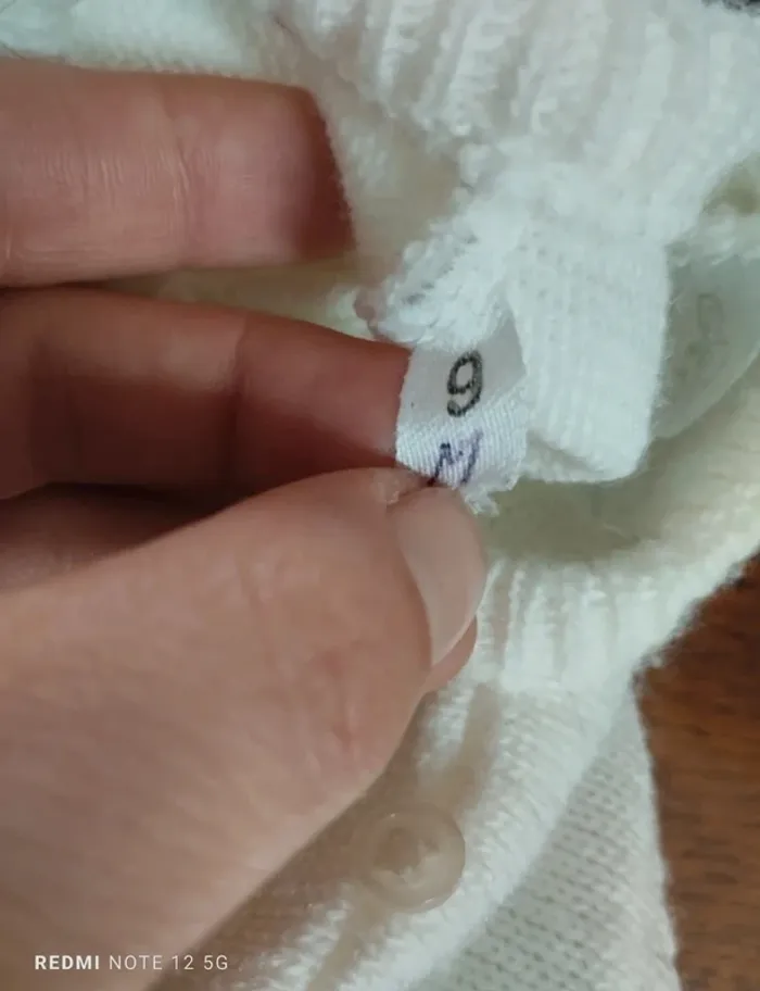 Combinaison en tricot taille 9 mois Nougatex - photo numéro 8