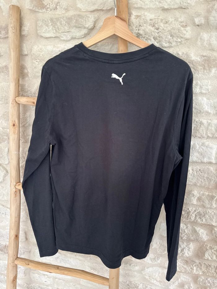 Tee shirt noir Puma Taille M - 4 € - photo numéro 4