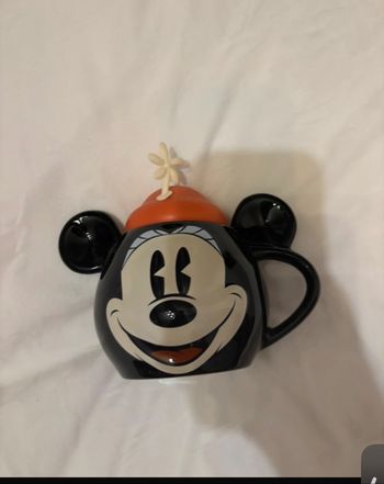 Tasse Minnie Disneyland Paris noire et rose