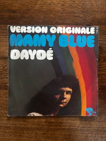 Vinyle 45 tours Dayde Mamy blue