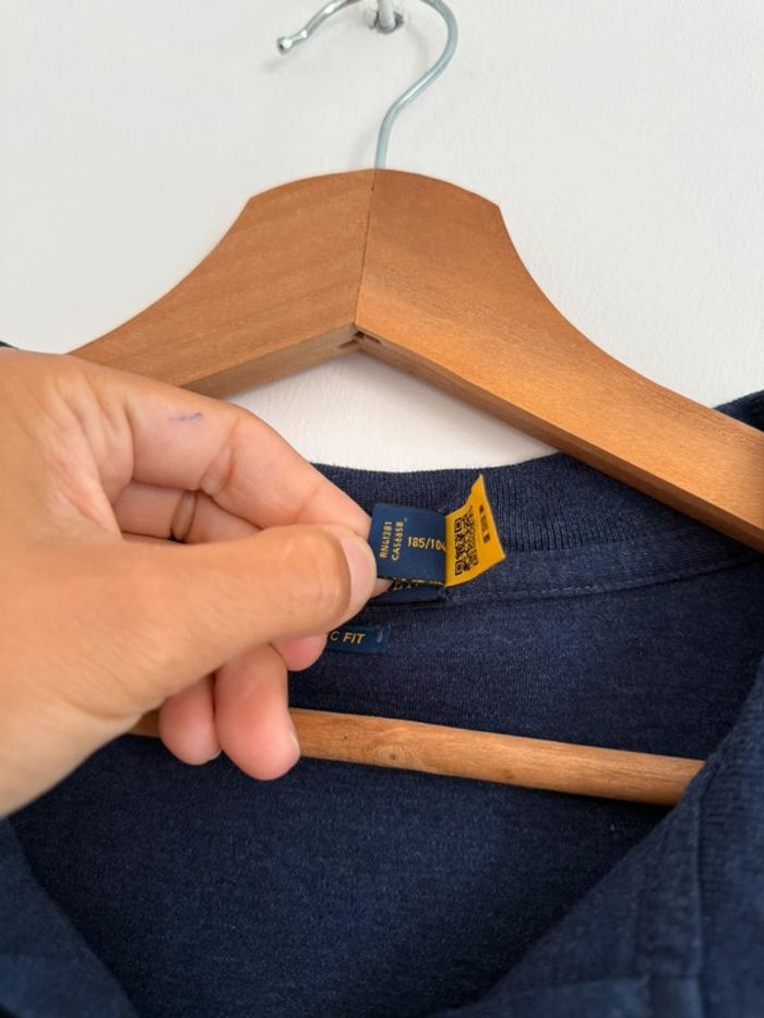 Polo Ralph Lauren Homme Bleu marine taille xl Classic Fit top etat - photo numéro 7