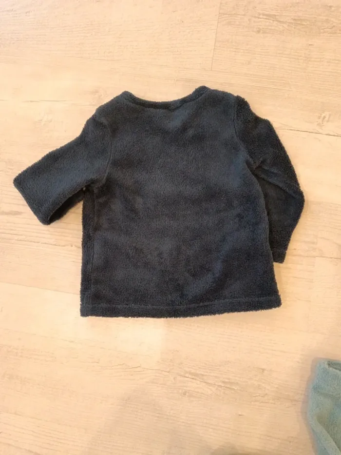 Pyjama chaud en polaire Mickey 18 mois - photo numéro 4