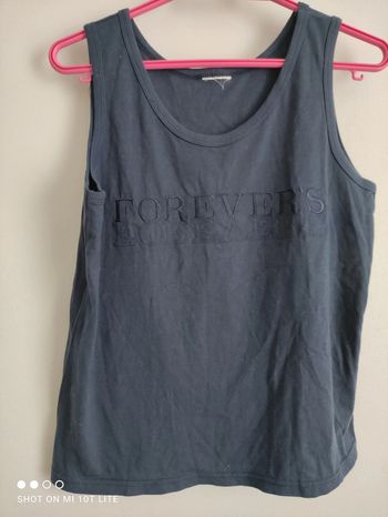 Débardeur bleu marine