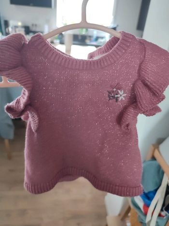 Pull sans manche tape a l'oeil 6 mois