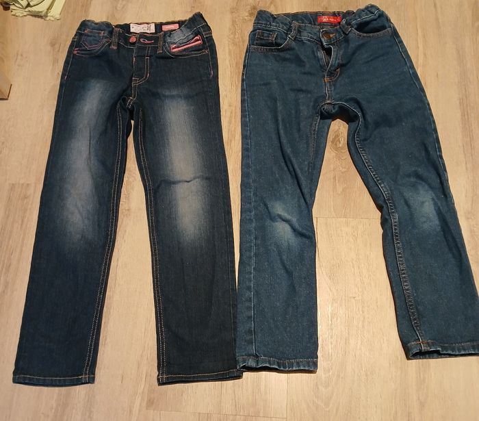 Lot de 7 jeans fille 10 ans - photo numéro 3