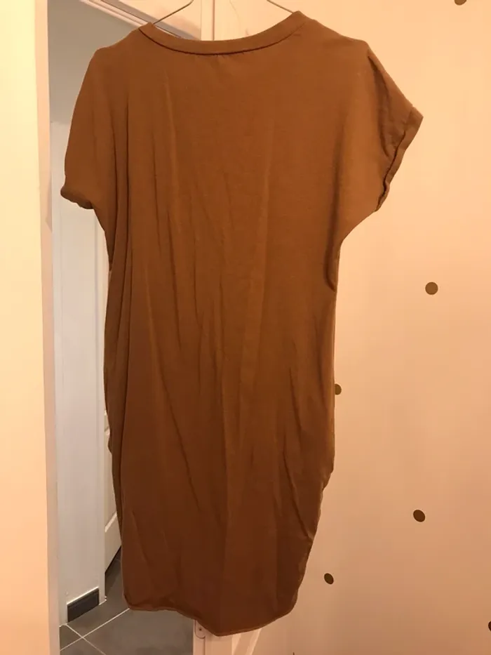 Robe camel oversize taille M - photo numéro 3