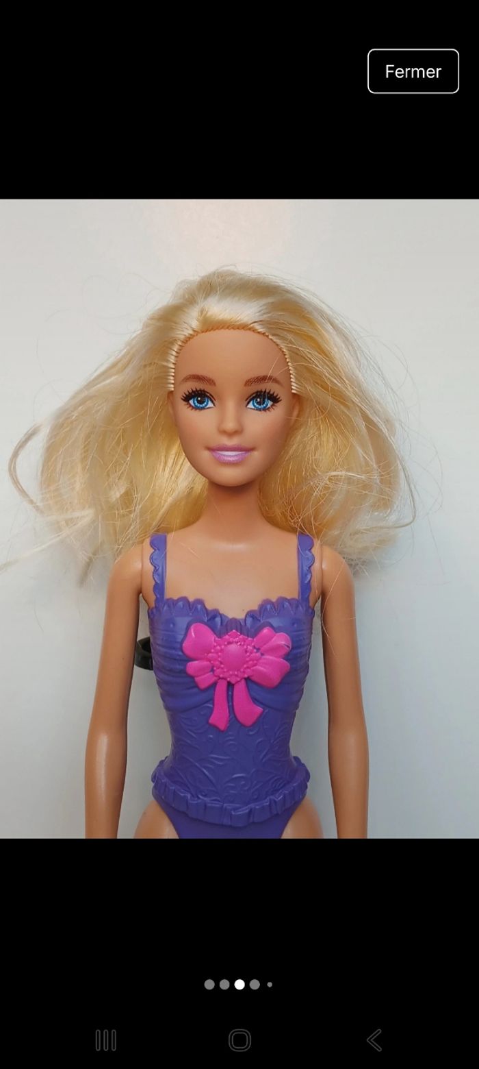 Poupée mattel barbie maillot mauve tête 2013 corp 2015 dmm06
Poupée et ensemble compris 
Socle non inclus Poupée mattel barbie maillot mauve tête 2013 corp 2015 dmm06
Poupée et ensemble compris 
Socle non inclus - photo numéro 3