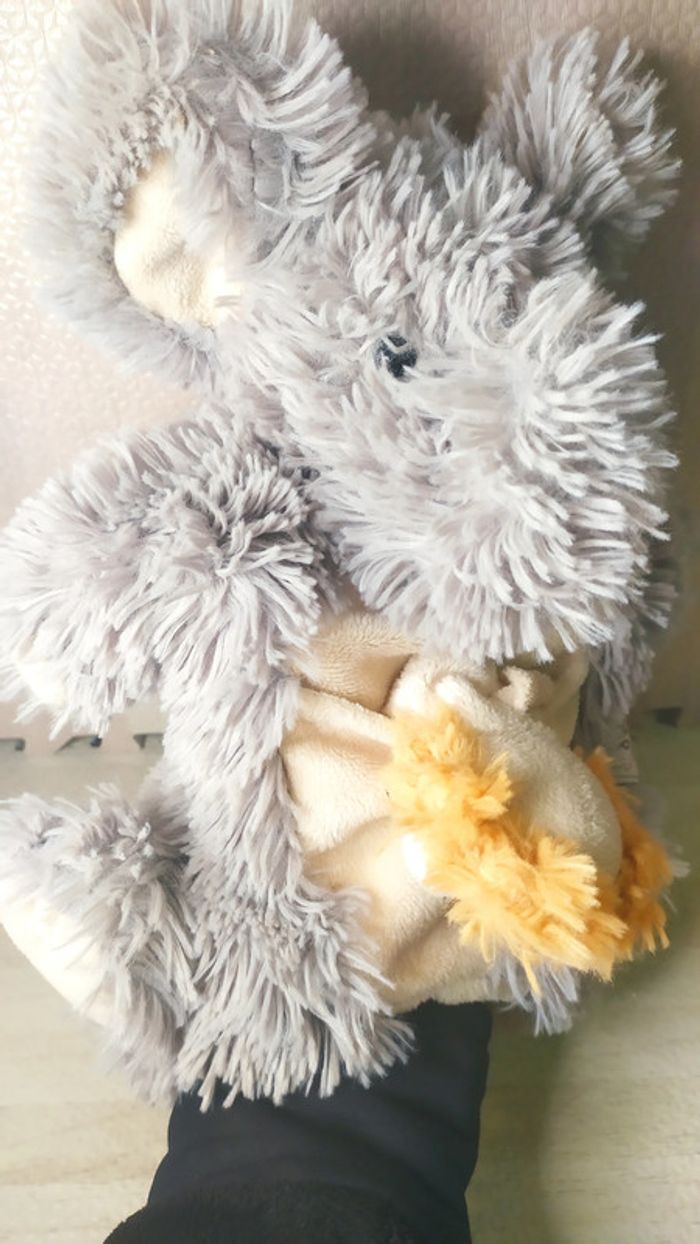 marionnette doudou peluche éléphant histoire d'ours