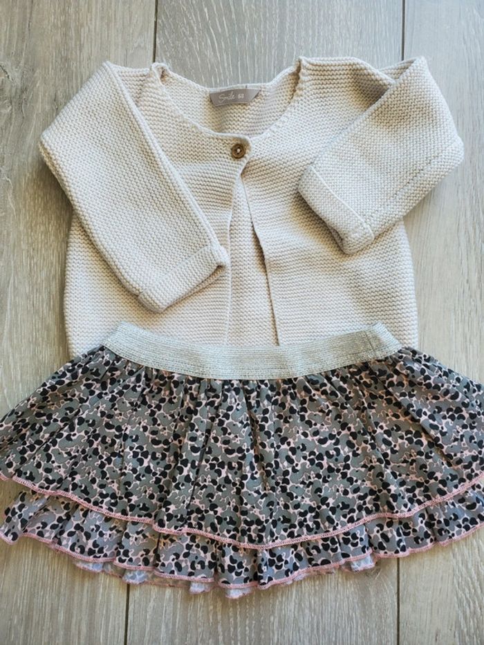 Lot 5 vêtements bébé fille 6 mois