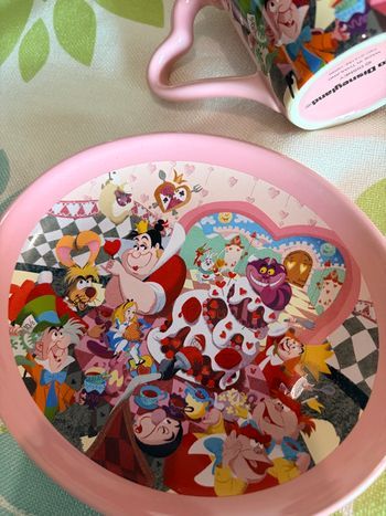 Lot tasses sous tasse Alice lot des 3