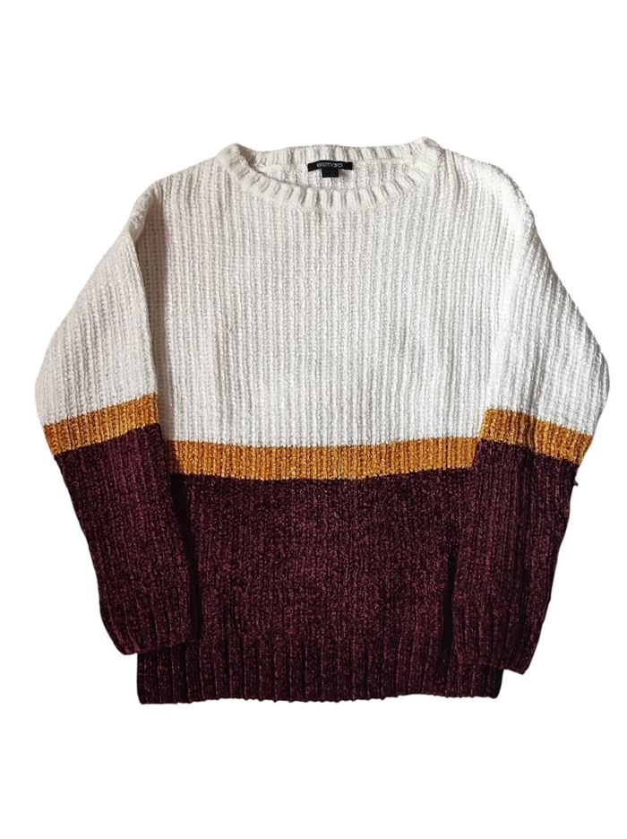 Pull tricolore doux taille S / M