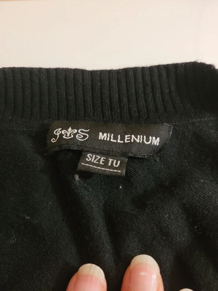 Robe pull long noir - photo numéro 6