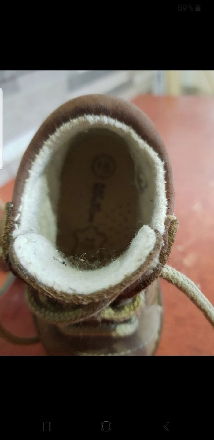 Chaussures garçon taille 18 - photo numéro 6