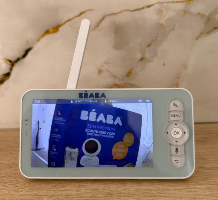 Moniteur parent écran de babyphone Beaba Zen Premium. Vendu seul. - photo numéro 2