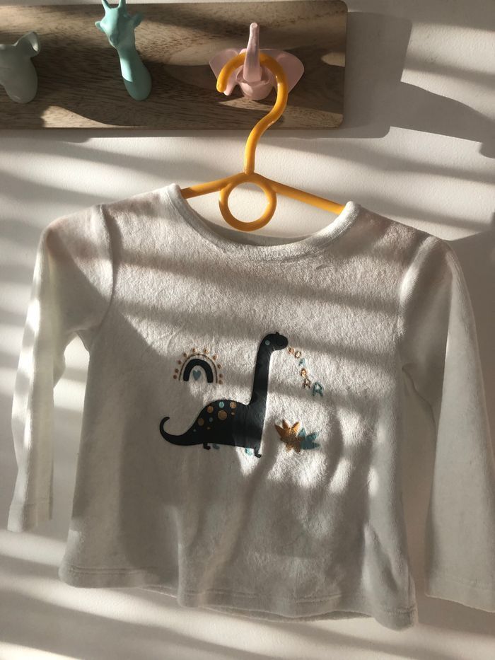 Lot 4 pyjamas velour  24 mois - photo numéro 4