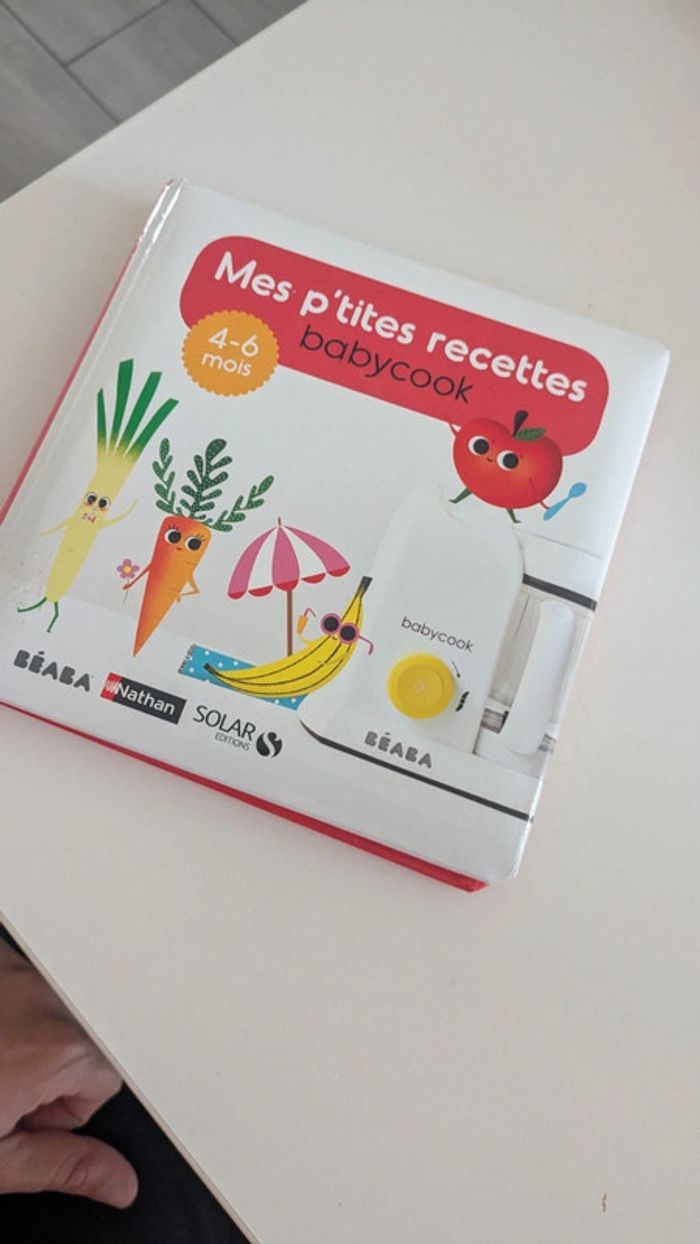 Livre mes p tites recettes babycook