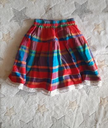 Jupe fait main tissus madras