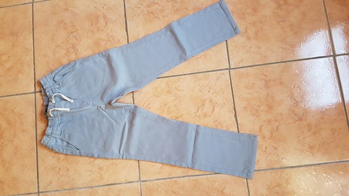Jeans garçon 8 ans gris bleu Kiabi