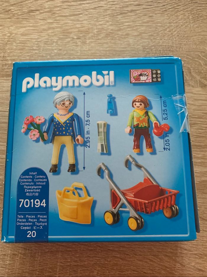 Grand mère et petite fille Playmobil - photo numéro 2