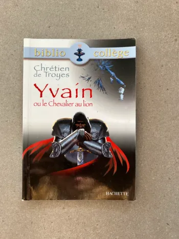 Livre Yvain ou le chevalier au lion