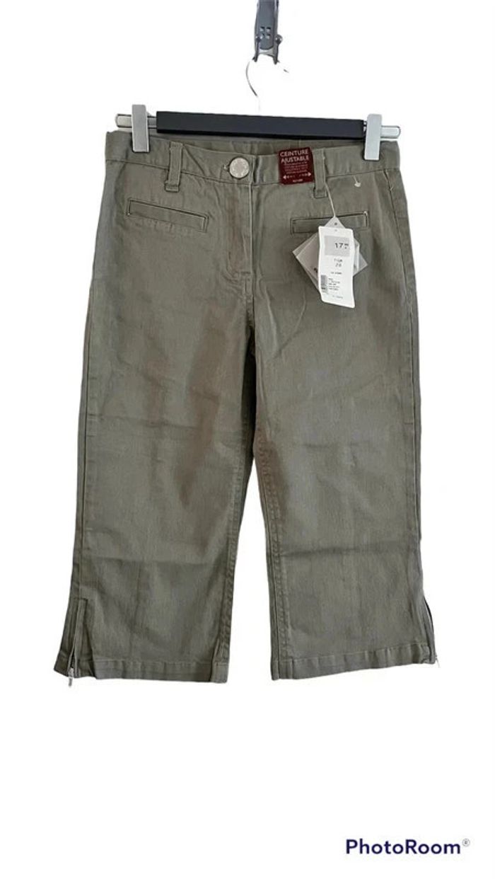 Pantacourt Kiabi fille taille 12 ans neuf