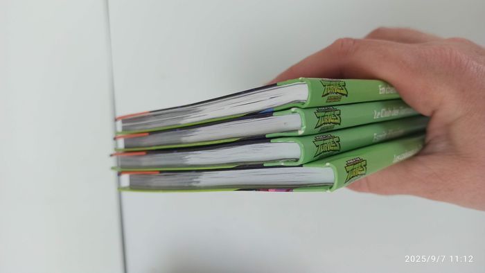 Intégrale bibliothèque verte Tortue ninja tmnt Rise of the Teenage Mutant Ninja Turtle - photo numéro 3