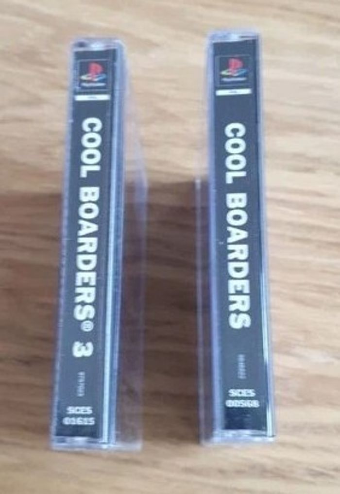 Jeu Lot Cool Boarders + Cool Boarders 3 avec demo Black Label Complet Sony Playstation - photo numéro 4