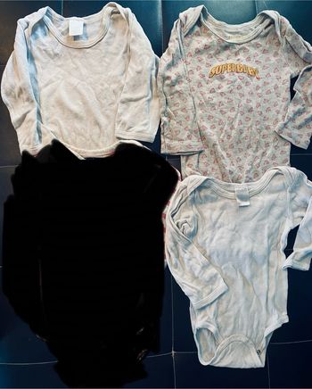 Lot de 3 bodys