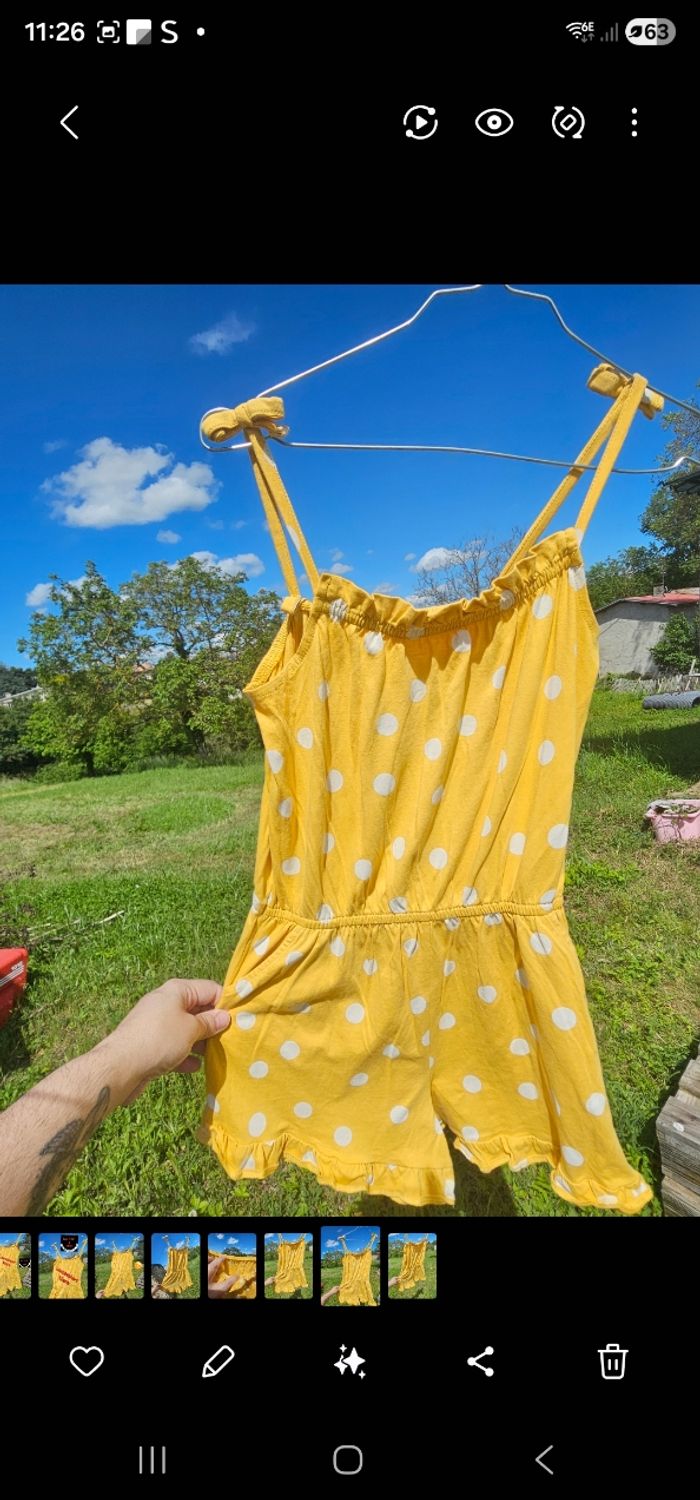 Combishort 12 ans fille - photo numéro 5