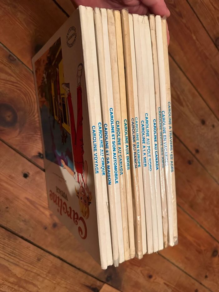 Bon état - Lot de 14 livres Caroline grands albums Hachette anciens bd - photo numéro 9