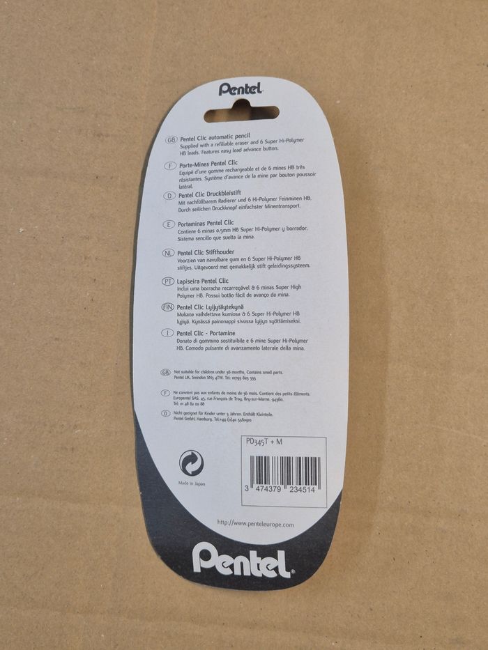 Porte-mine Pentel Clic 0.5 mm - photo numéro 4