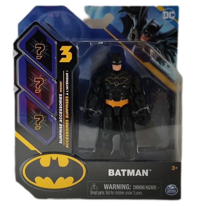 BATMAN - Figurine articulée 10cm + accessoires surprises