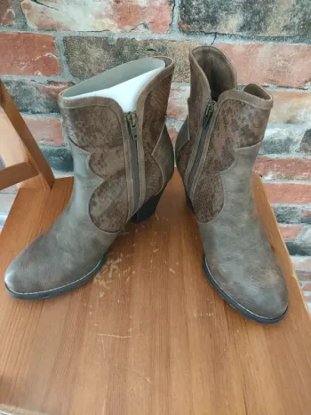 Bottine boots marron Kaporal