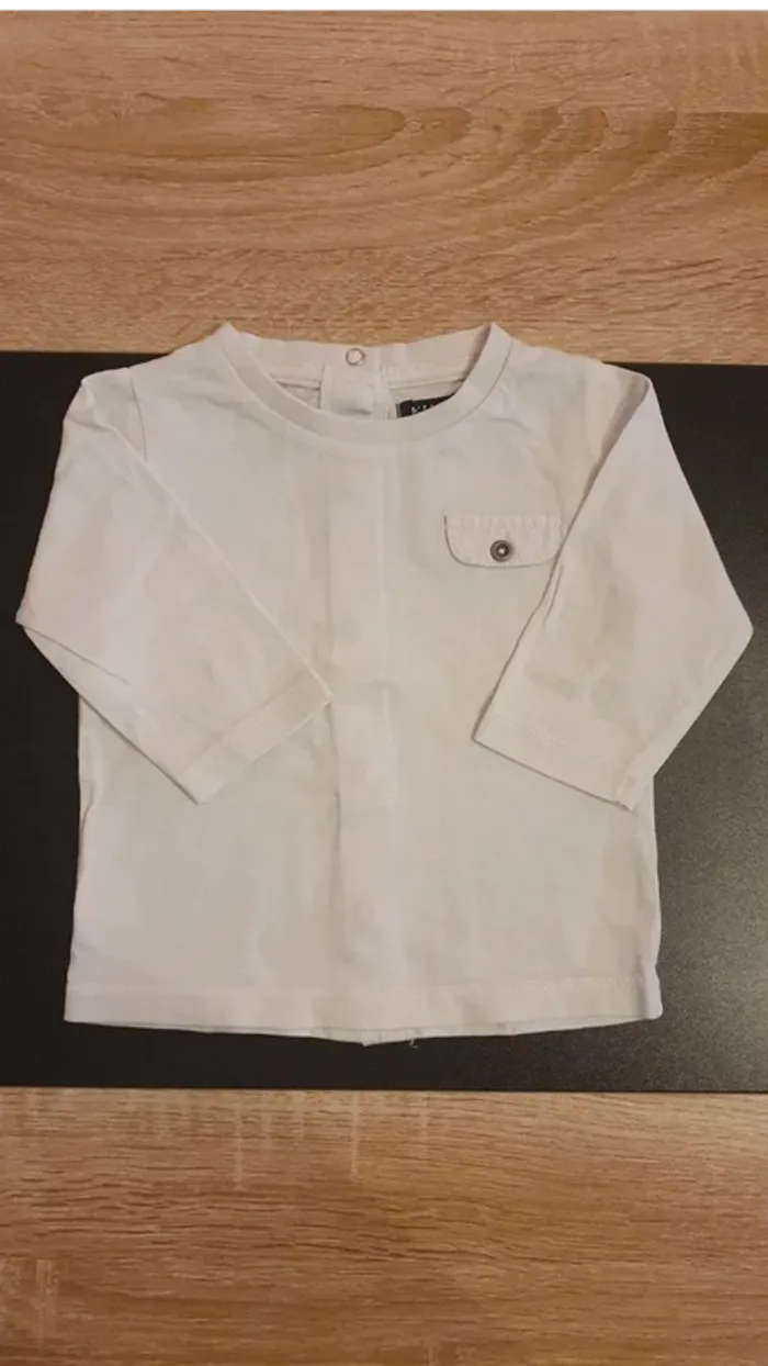 Lot de 3 tee-shirts manches longues 3 mois - photo numéro 4