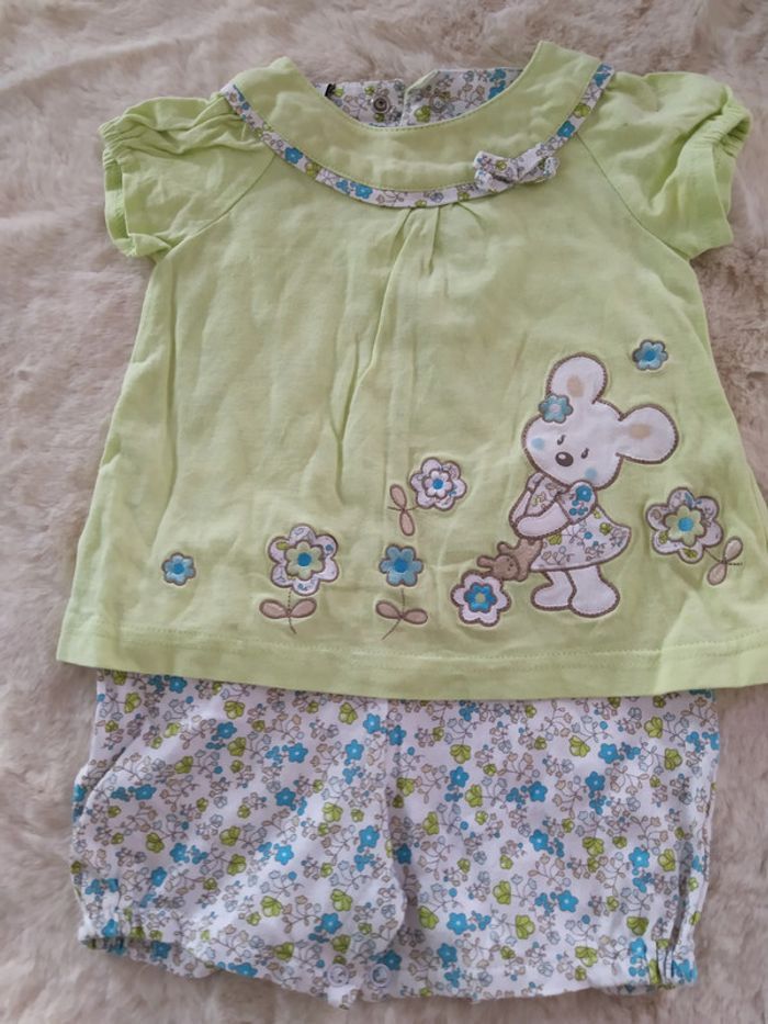 Ensemble barboteuse bébé fille en 6 mois - photo numéro 9