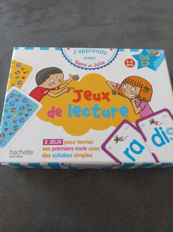 Sami et julie jeux de lecture gs cp