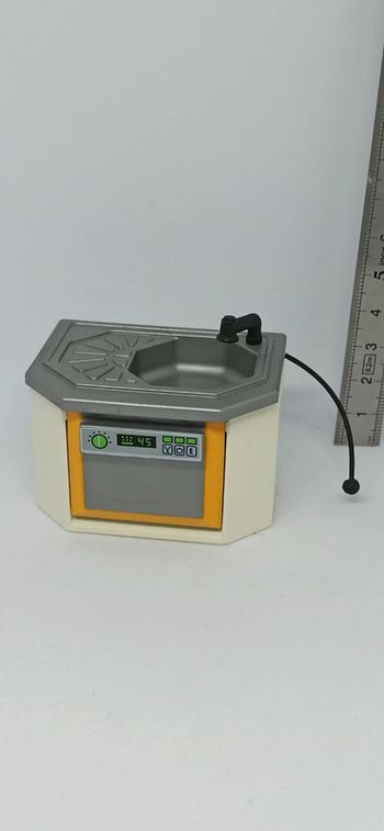 Meuble évier avec robinet playmobil