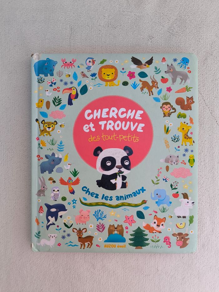 Livre Cherche et trouve chez les animaux Auzou - photo numéro 2