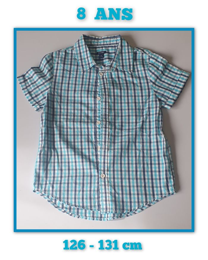 Chemise garçon – 8 ans (126-131 cm)