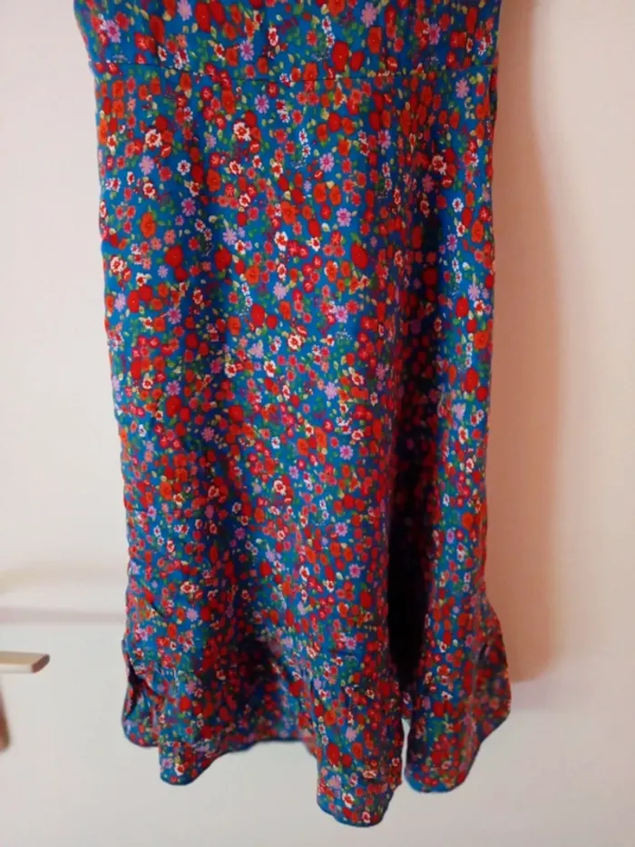 Très jolie robe multicolore M/L - photo numéro 3
