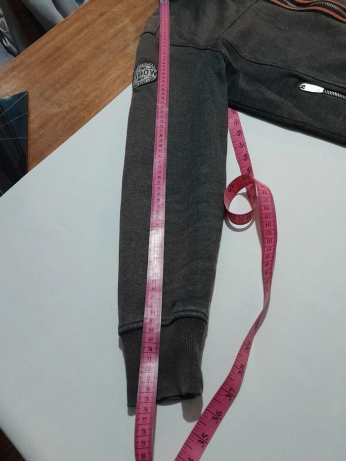 Sweat zippé oxbow effet vieilli - photo numéro 16