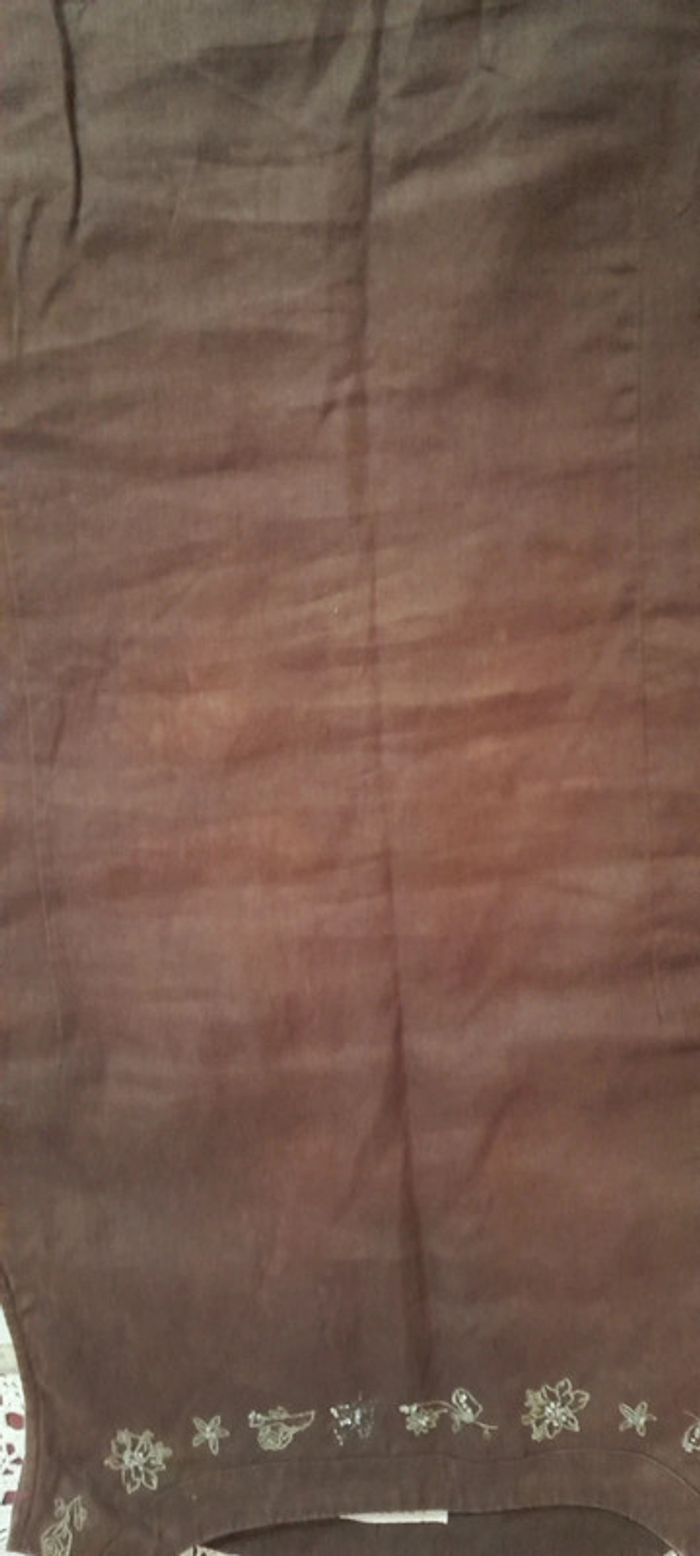 Robe 100% lin T 38/ 40 - photo numéro 7