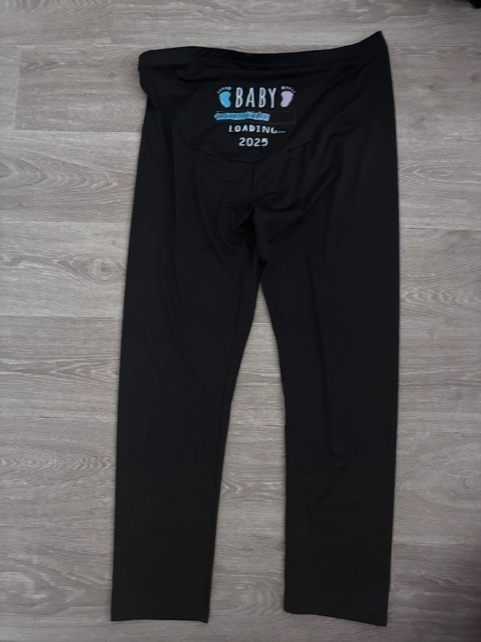 Legging grossesse x2