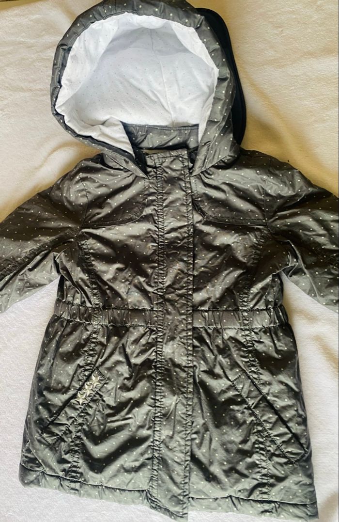 blouson doudoune fille disney baby minnie 23 mois rose vif chic girl - photo numéro 4