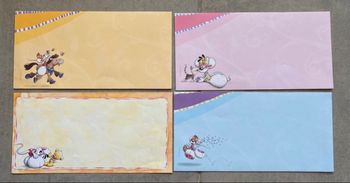 Lot 4 grandes enveloppes Diddl