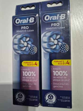 Brossettes oral b Pro ×8.