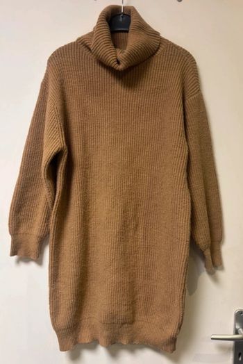 Jolie robe maille marron Copperose taille unique